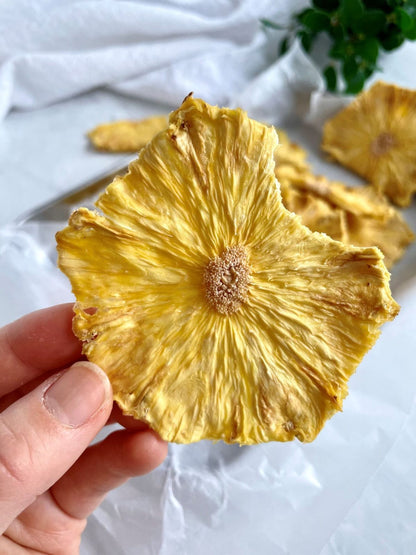 4 Pack Combo Pineapple Chips | Chilli Punch flavor | 30gm Each | Oil, Sugar, Preservatives Free.